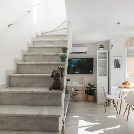 Elegant Duplex P/3 In With Terrace And Wifi Málaga